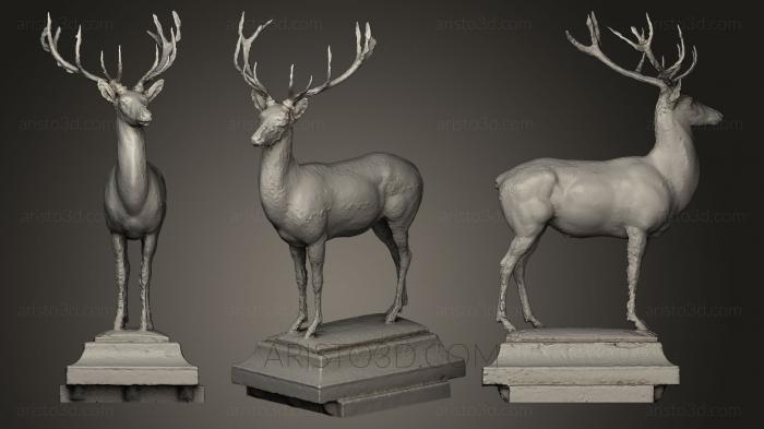 Animal figurines (STKJ_0298) 3D model for CNC machine